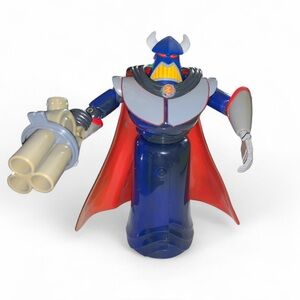 Vtg 8" Talking Evil Emperor ZURG Disney Pixar Toy Story Thinkway Toys SEE VIDEO